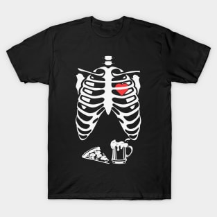 Rib cage with the heart inside T-Shirt